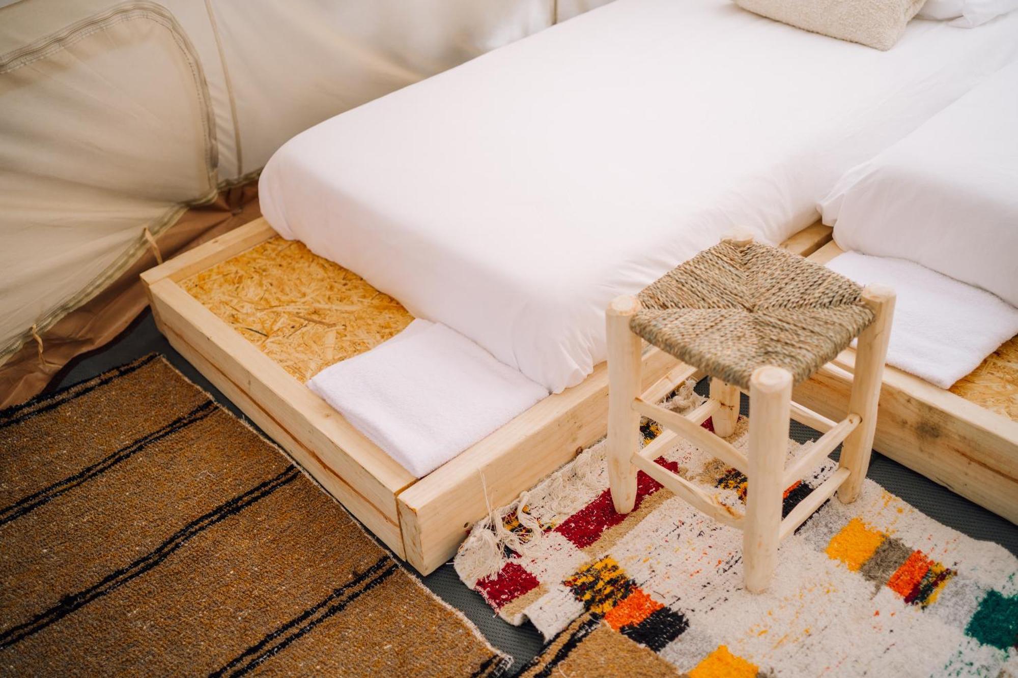 Luxe tent Glamping Zone La Pinilla Segovia